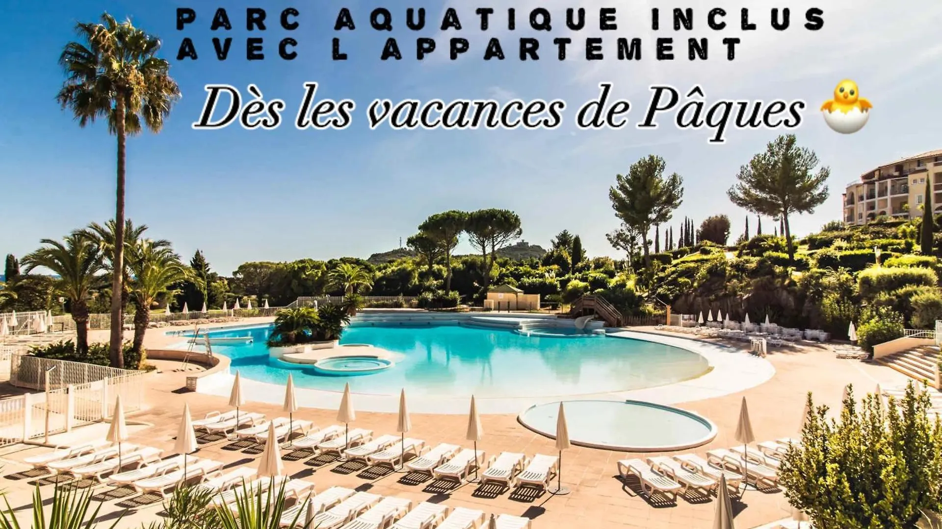 T2 En Rez De Jardin Privatif Cloture , Cap Esterel Pierre Et Vacances ,Piscine Chauffee Des Le 05 Avril Au 02 Novembre Saint-Raphael  France