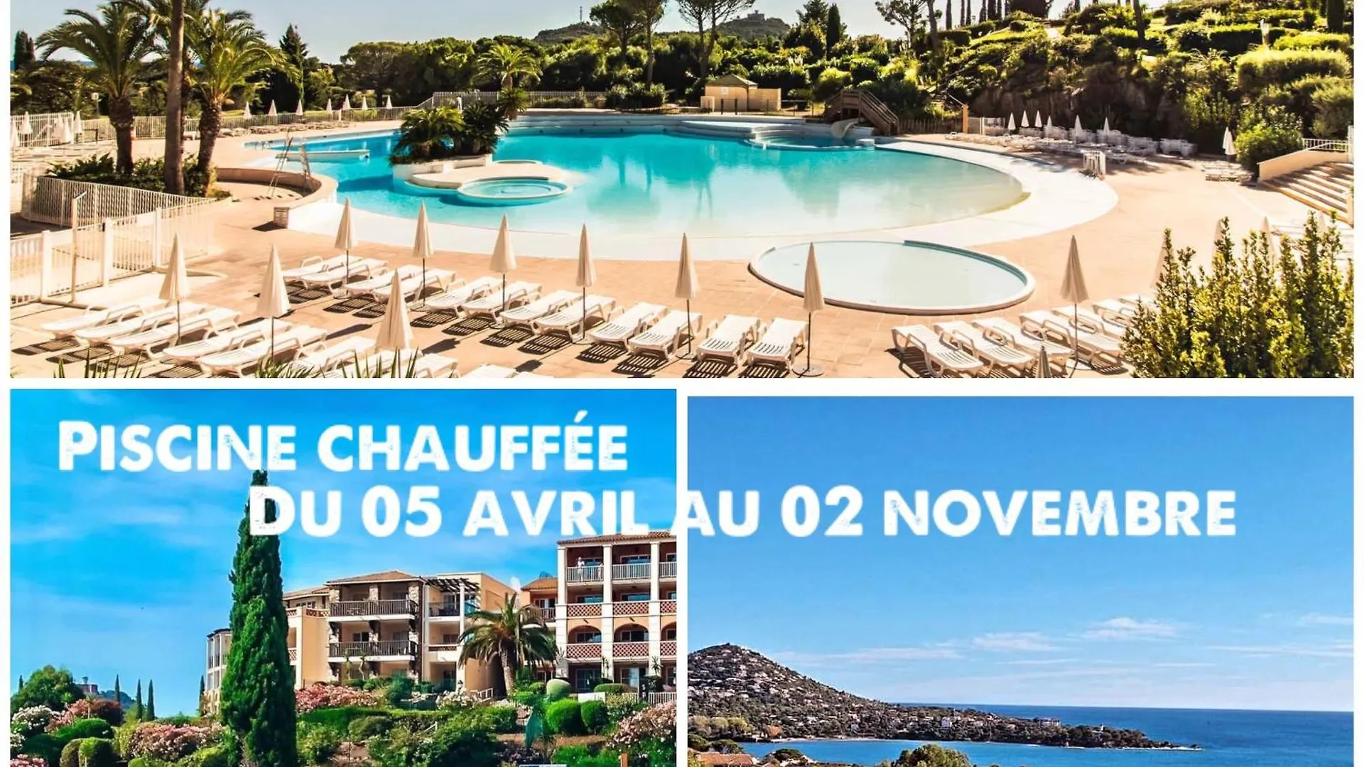 T2 En Rez De Jardin Privatif Cloture , Cap Esterel Pierre Et Vacances ,Piscine Chauffee Des Le 05 Avril Au 02 Novembre Saint-Raphael  Saint-Raphael (Var)